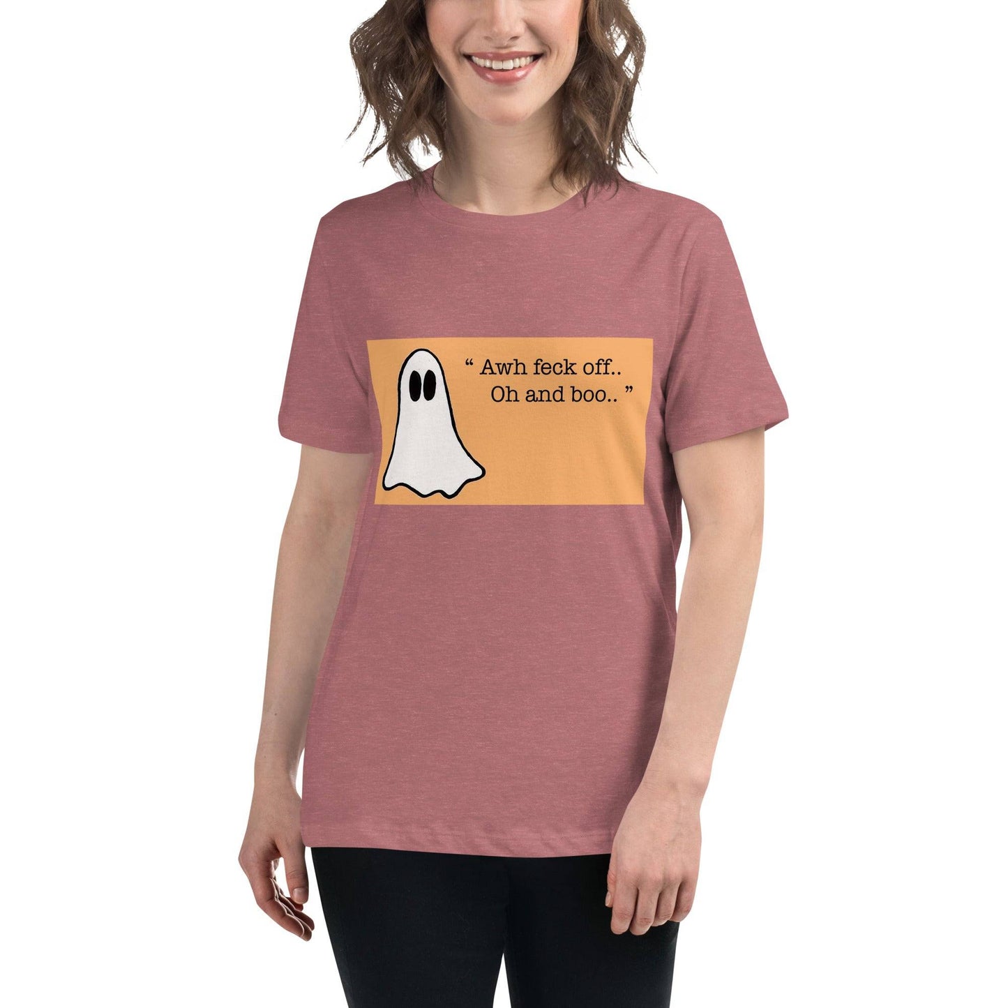 Get Your Hilarious Irish Ghost FECK OFF T-Shirt - The Little Market Shop