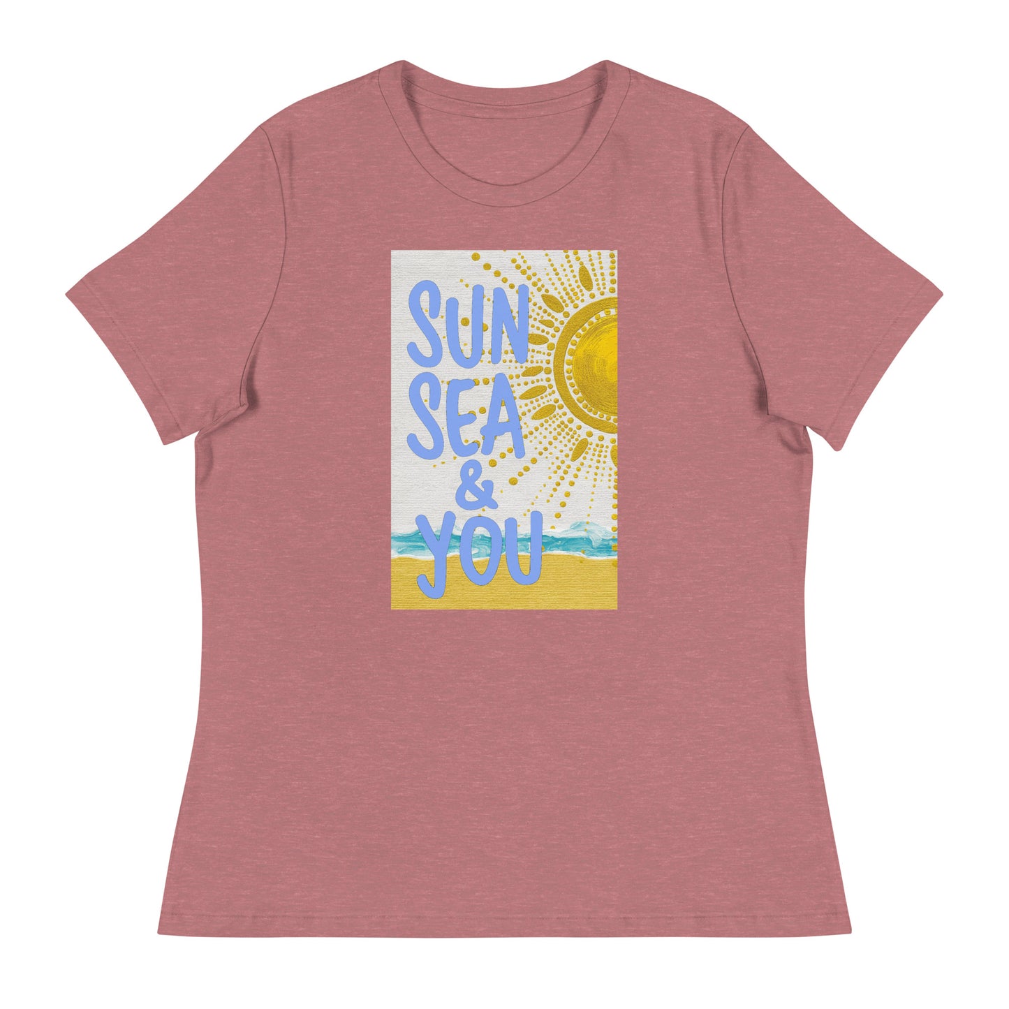 Sun Sea & You Women's Relaxed T-Shirt - The Little Market Shop