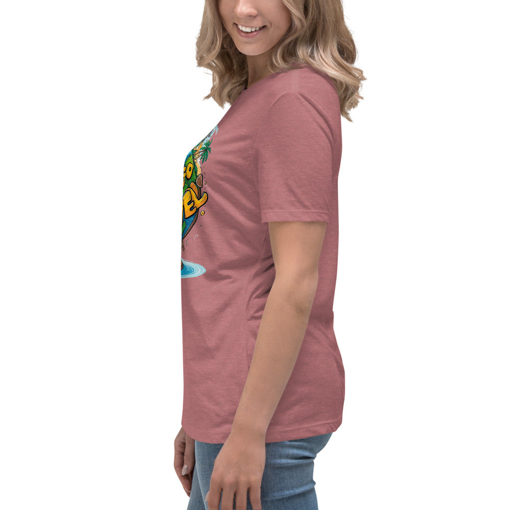 Lets go Travel - Women's Relaxed T-Shirt - The Little Market Shop