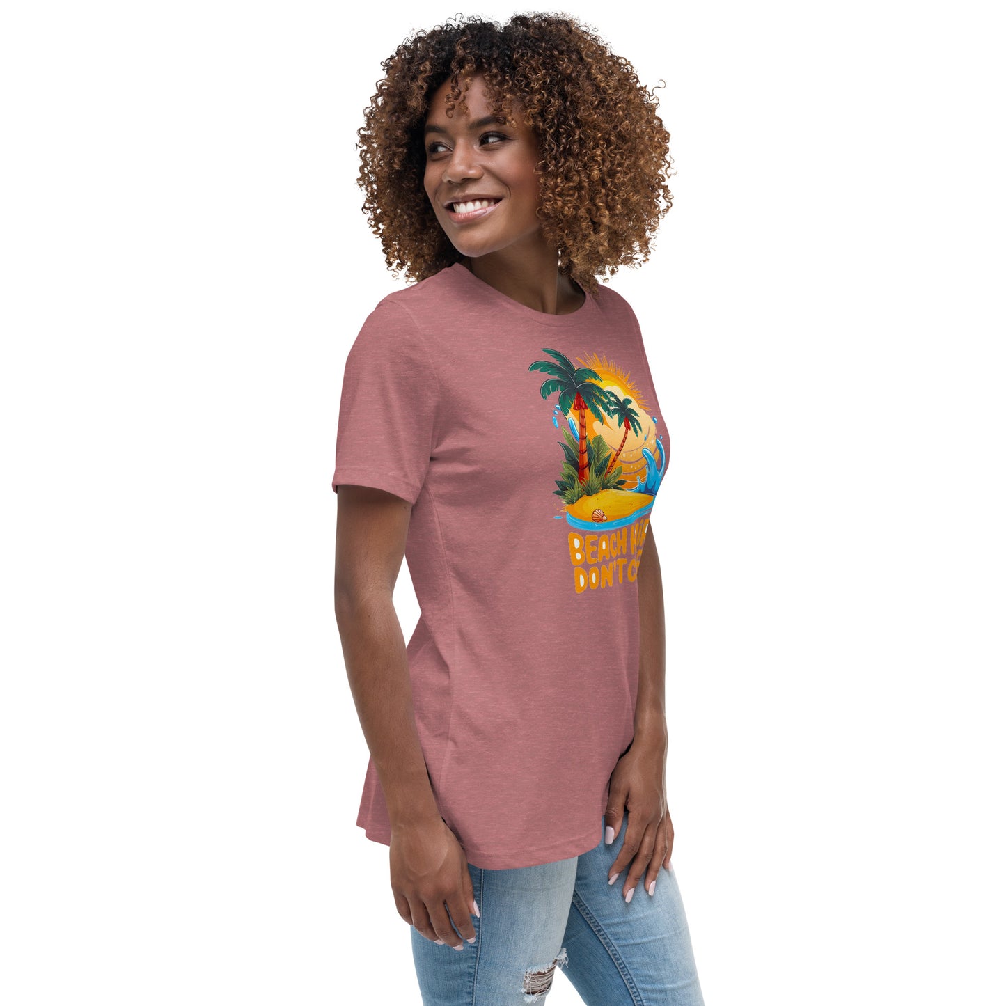 Beach hair Don't care - Women's Relaxed T-Shirt - The Little Market Shop