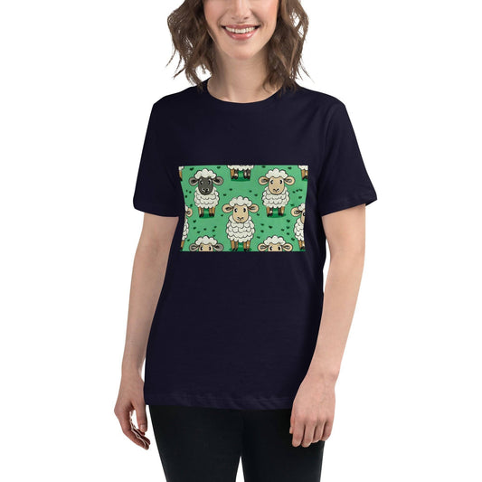 Wrap Yourself in Irish Charm: The Ultimate Irish Sheep T-Shirt Experience! FREE SHIPPING - The Little Market Shop