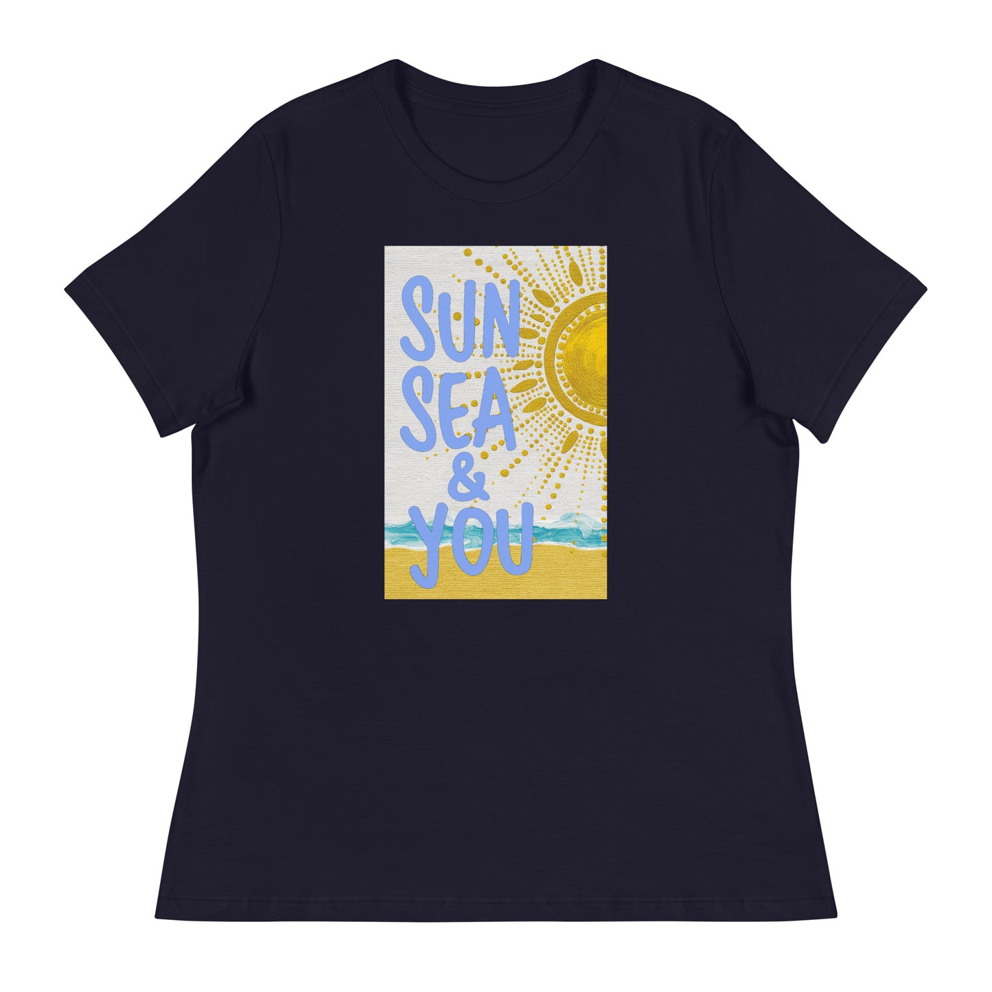 Sun Sea & You Women's Relaxed T-Shirt - The Little Market Shop