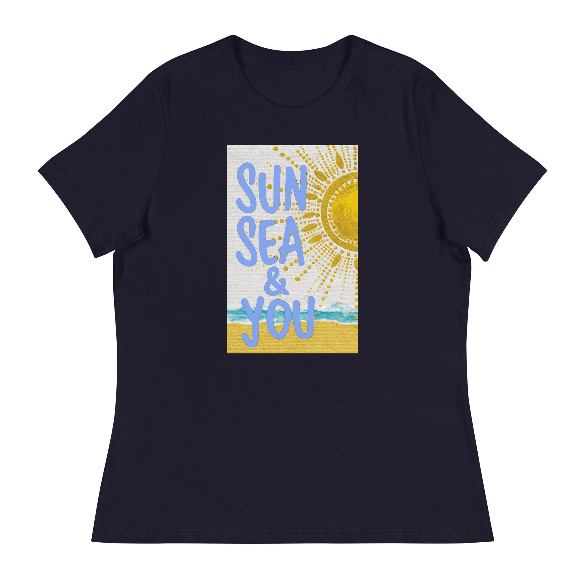 Sun Sea & You Women's Relaxed T-Shirt - The Little Market Shop