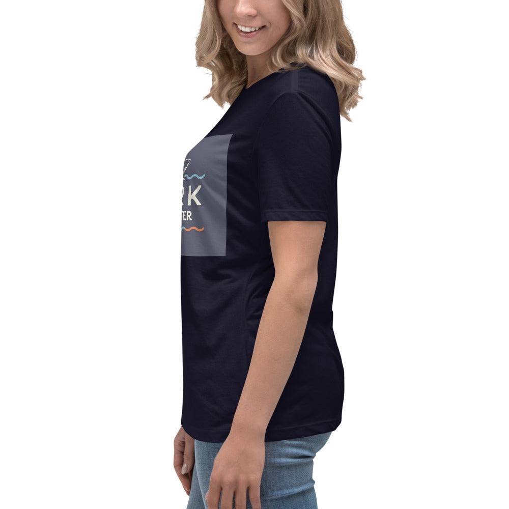Keep Calm and Swim Faster' T Shirt Women's Relaxed T-Shirt - The Little Market Shop