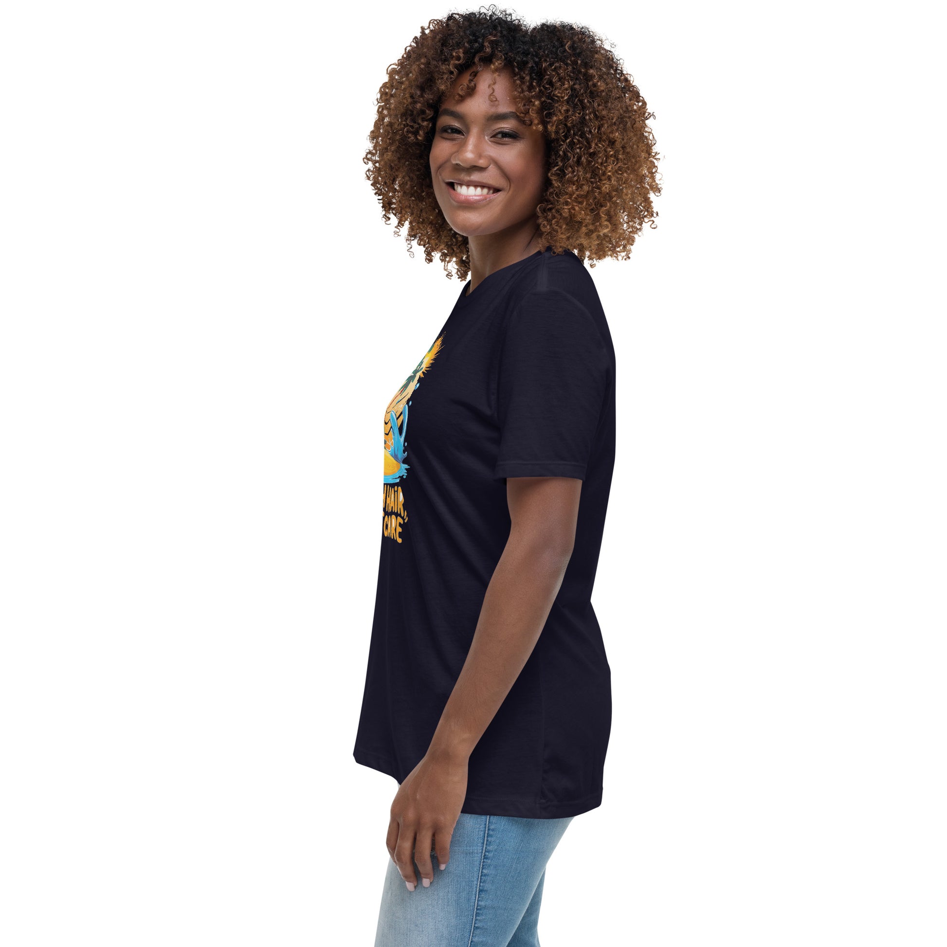 Beach hair Don't care - Women's Relaxed T-Shirt - The Little Market Shop