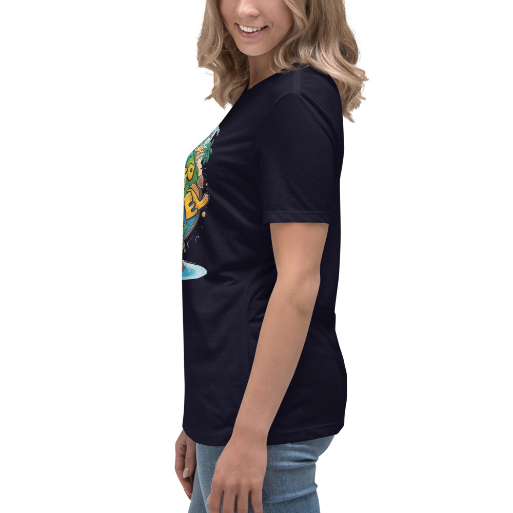 Lets go Travel - Women's Relaxed T-Shirt - The Little Market Shop