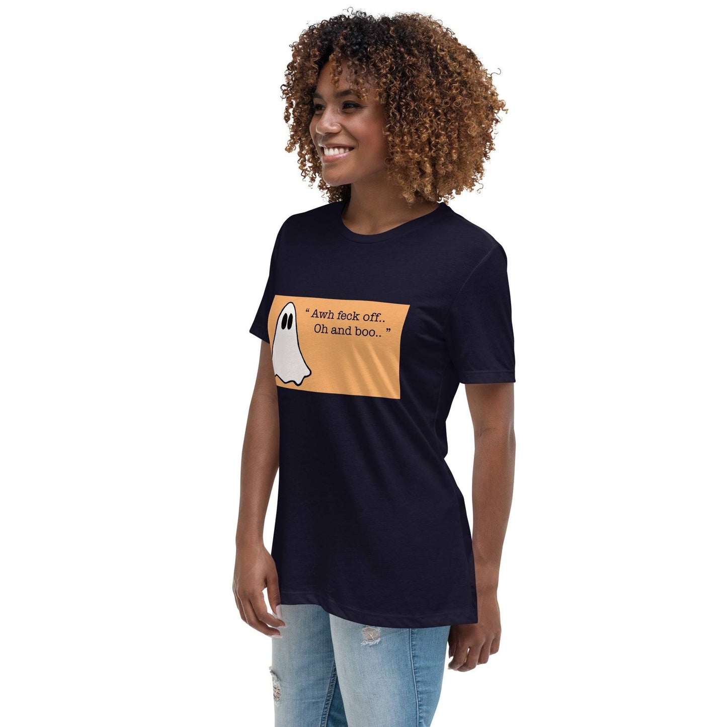 Get Your Hilarious Irish Ghost FECK OFF T-Shirt - The Little Market Shop