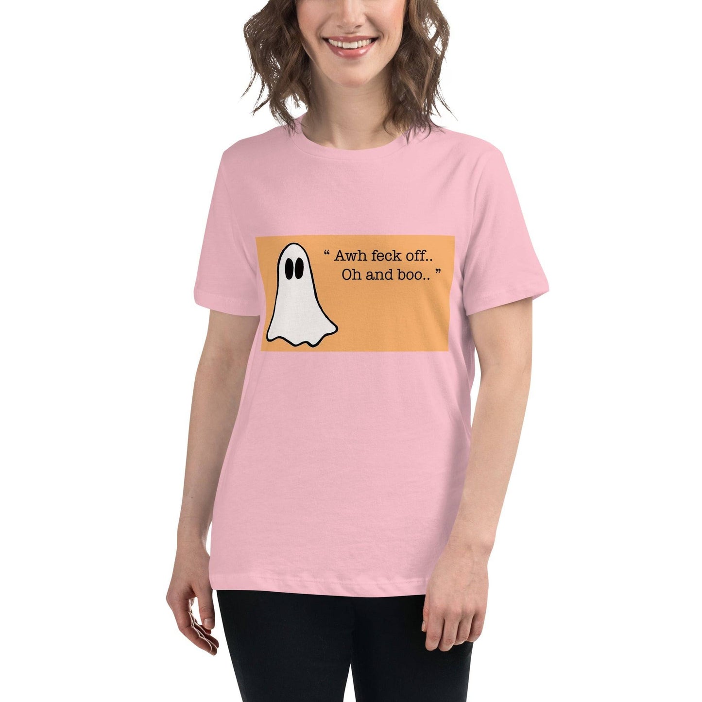 Get Your Hilarious Irish Ghost FECK OFF T-Shirt - The Little Market Shop