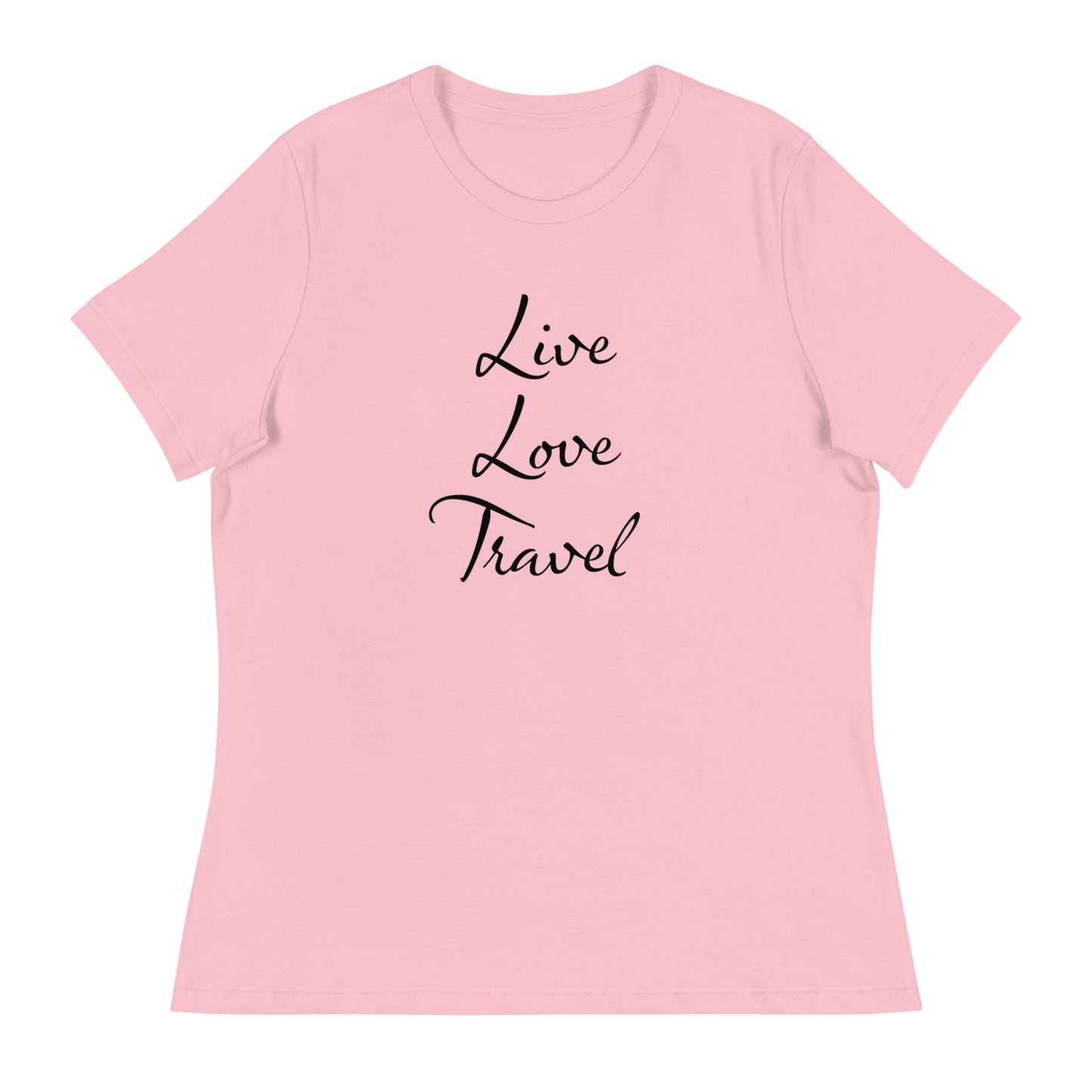 Live Love Travel - Women's Relaxed T-Shirt - The Little Market Shop