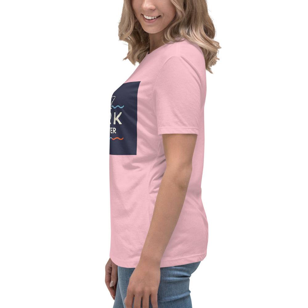 Keep Calm and Swim Faster' T Shirt Women's Relaxed T-Shirt - The Little Market Shop