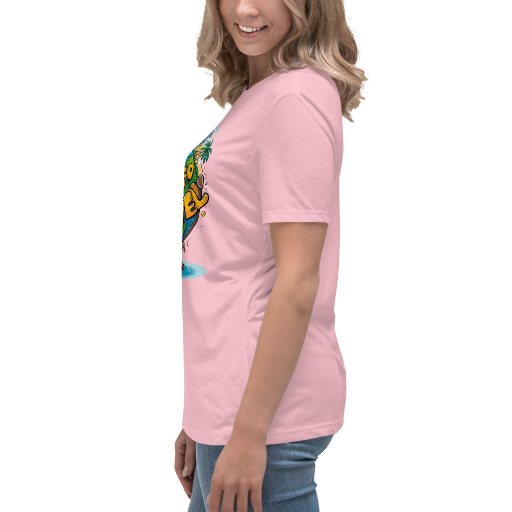 Lets go Travel - Women's Relaxed T-Shirt - The Little Market Shop