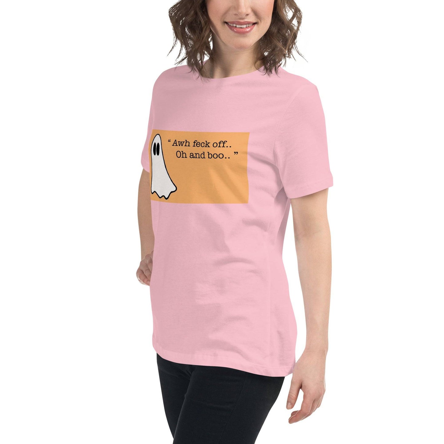 Get Your Hilarious Irish Ghost FECK OFF T-Shirt - The Little Market Shop