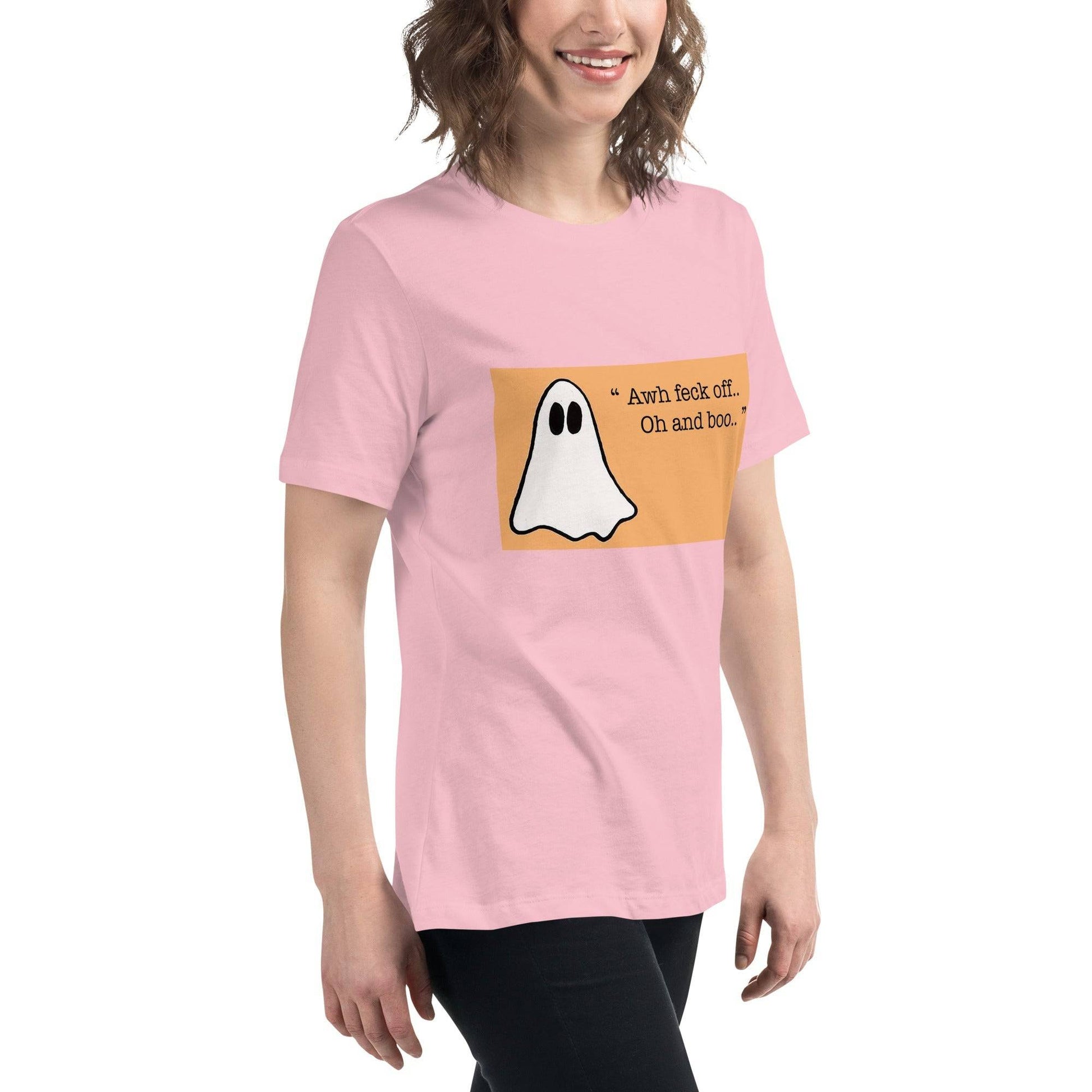Get Your Hilarious Irish Ghost FECK OFF T-Shirt - The Little Market Shop