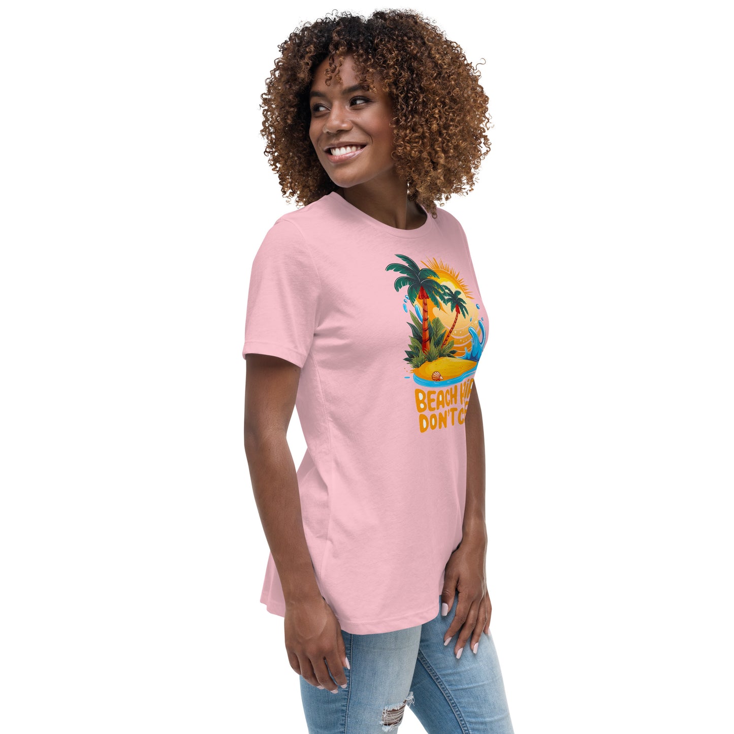 Beach hair Don't care - Women's Relaxed T-Shirt - The Little Market Shop