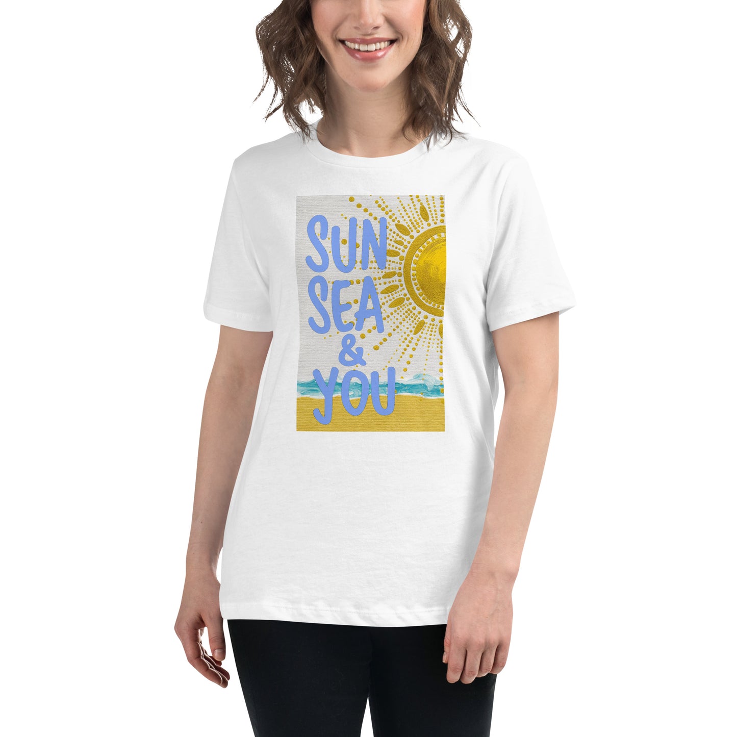 Sun Sea & You Women's Relaxed T-Shirt - The Little Market Shop