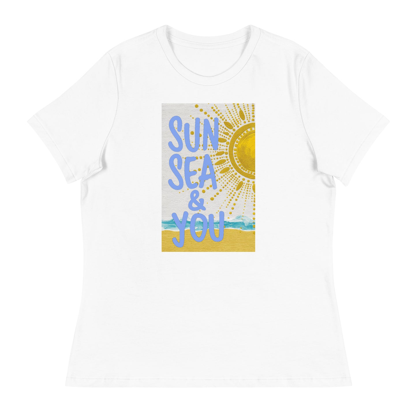 Sun Sea & You Women's Relaxed T-Shirt - The Little Market Shop