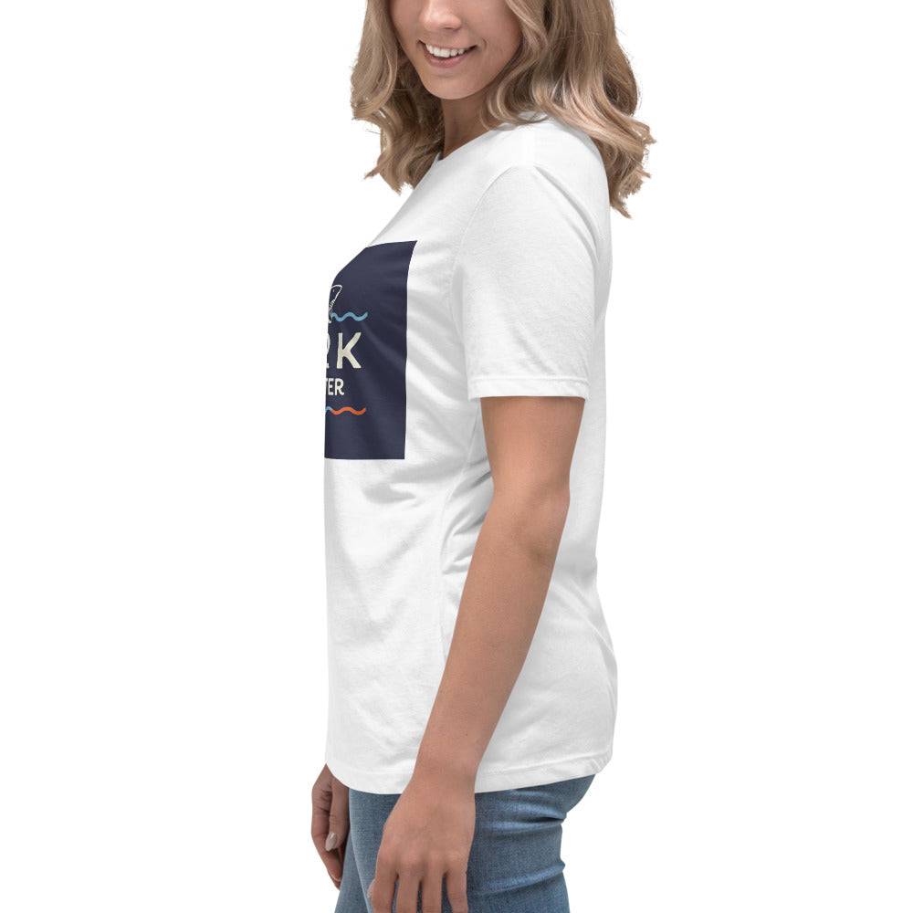 Keep Calm and Swim Faster' T Shirt Women's Relaxed T-Shirt - The Little Market Shop