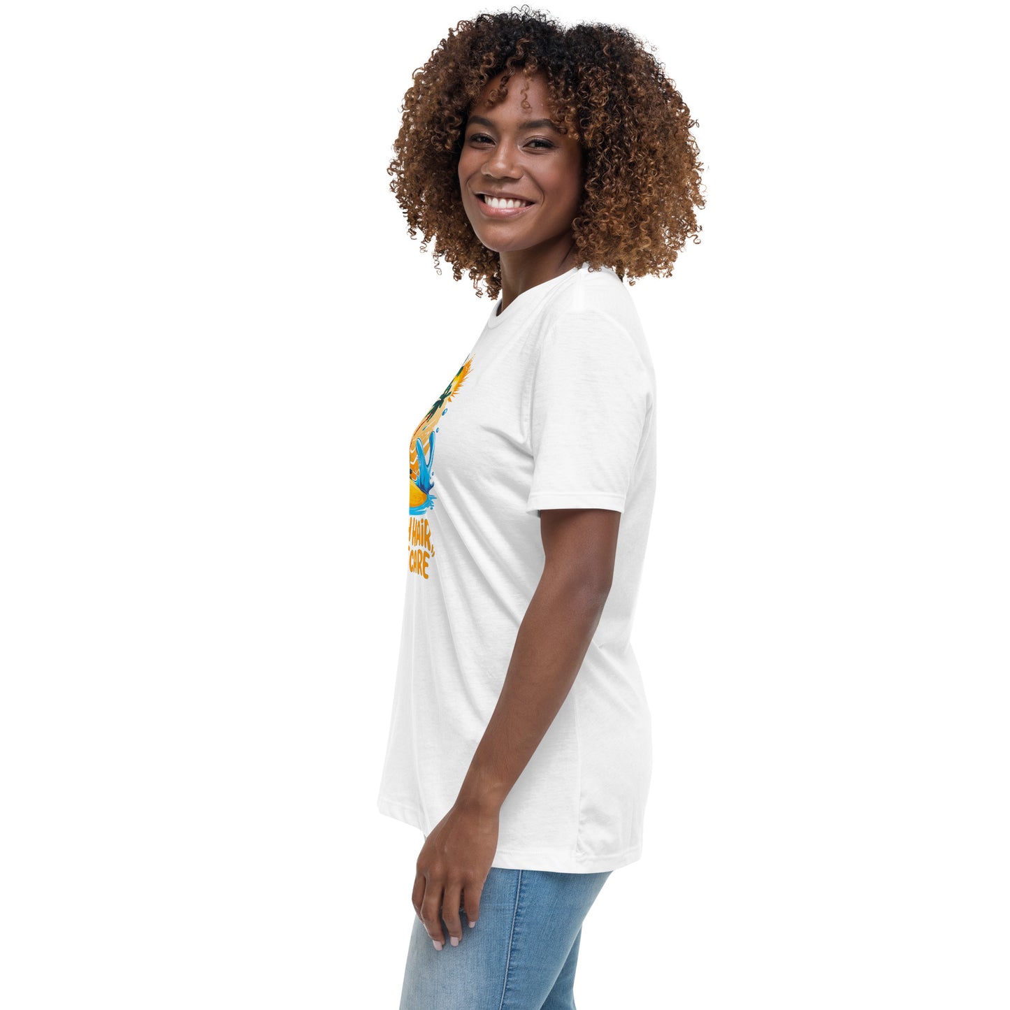 Beach hair Don't care - Women's Relaxed T-Shirt - The Little Market Shop