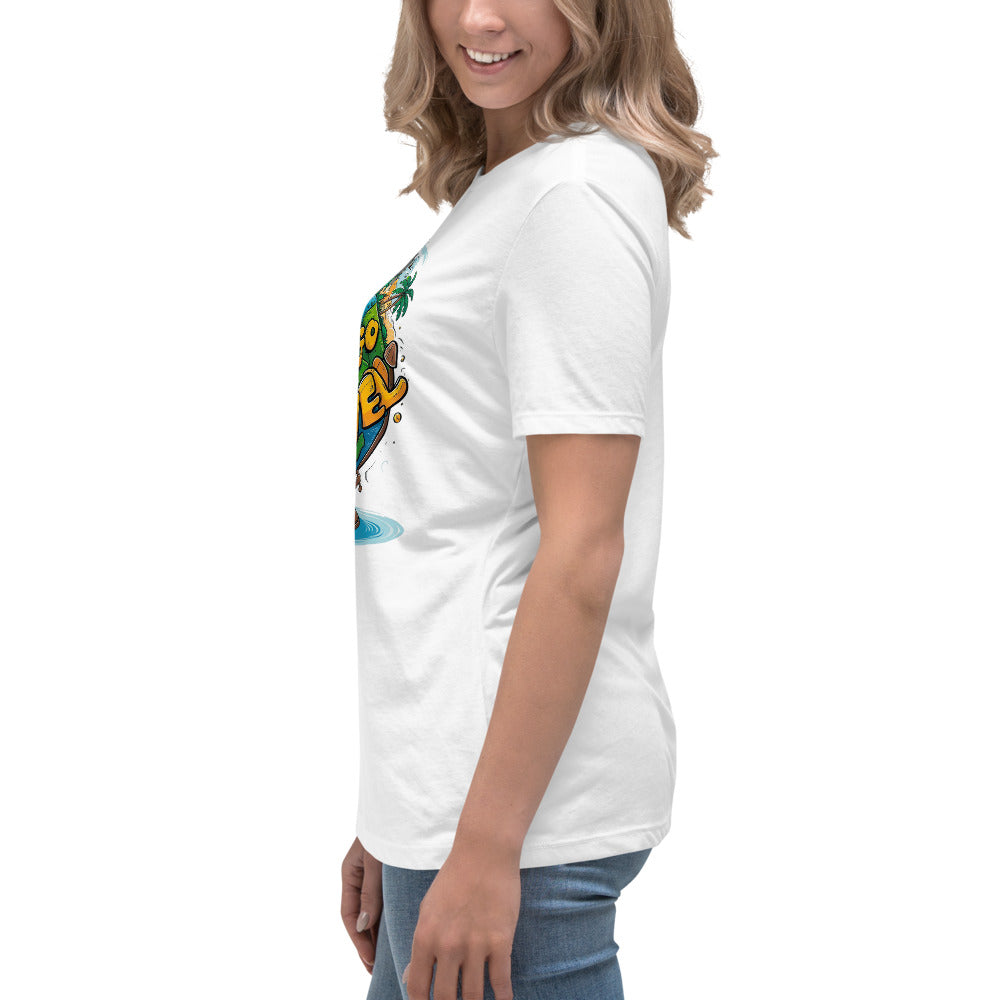 Lets go Travel - Women's Relaxed T-Shirt - The Little Market Shop