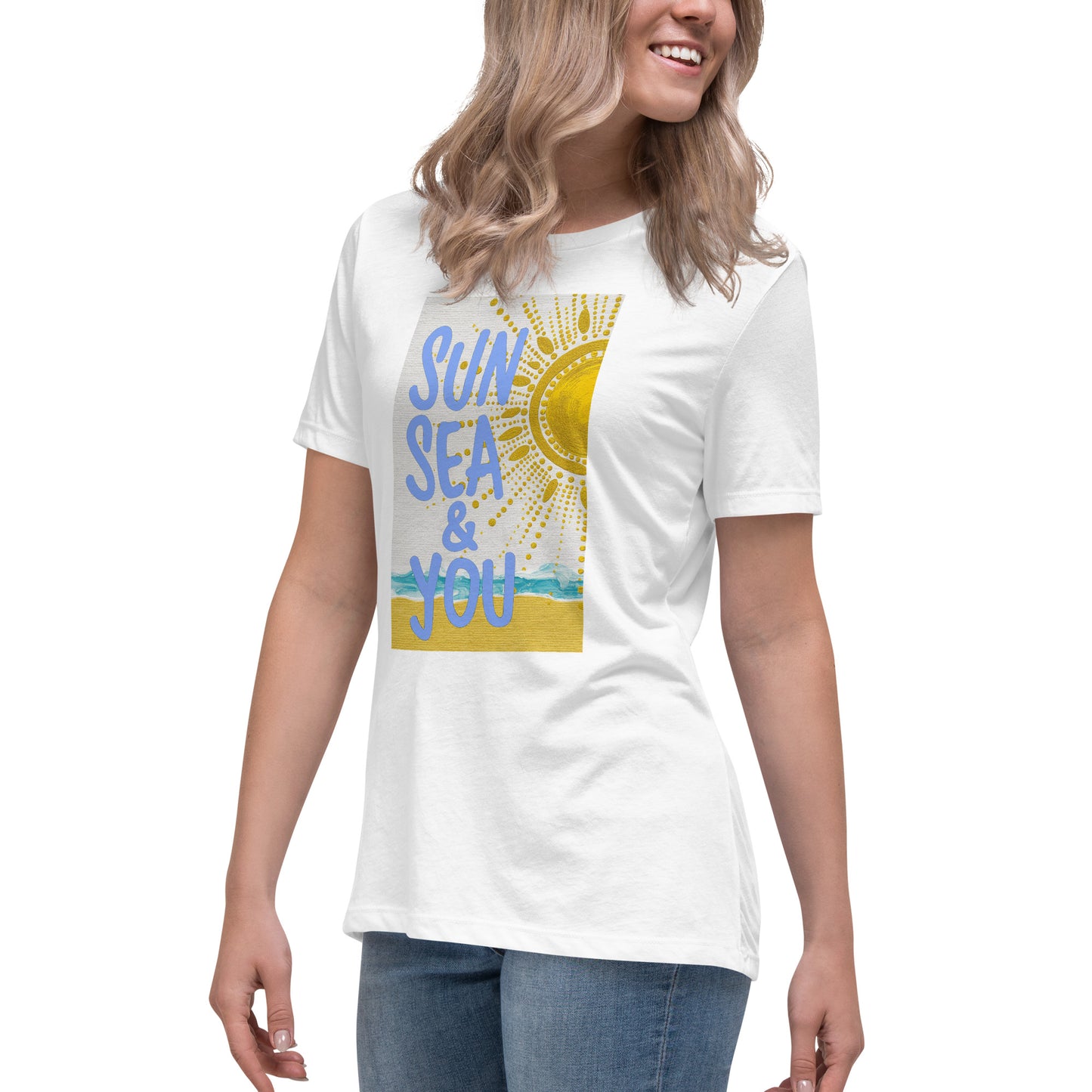Sun Sea & You Women's Relaxed T-Shirt - The Little Market Shop