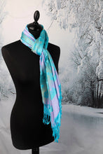 Load image into Gallery viewer, blue cashmere wrap

