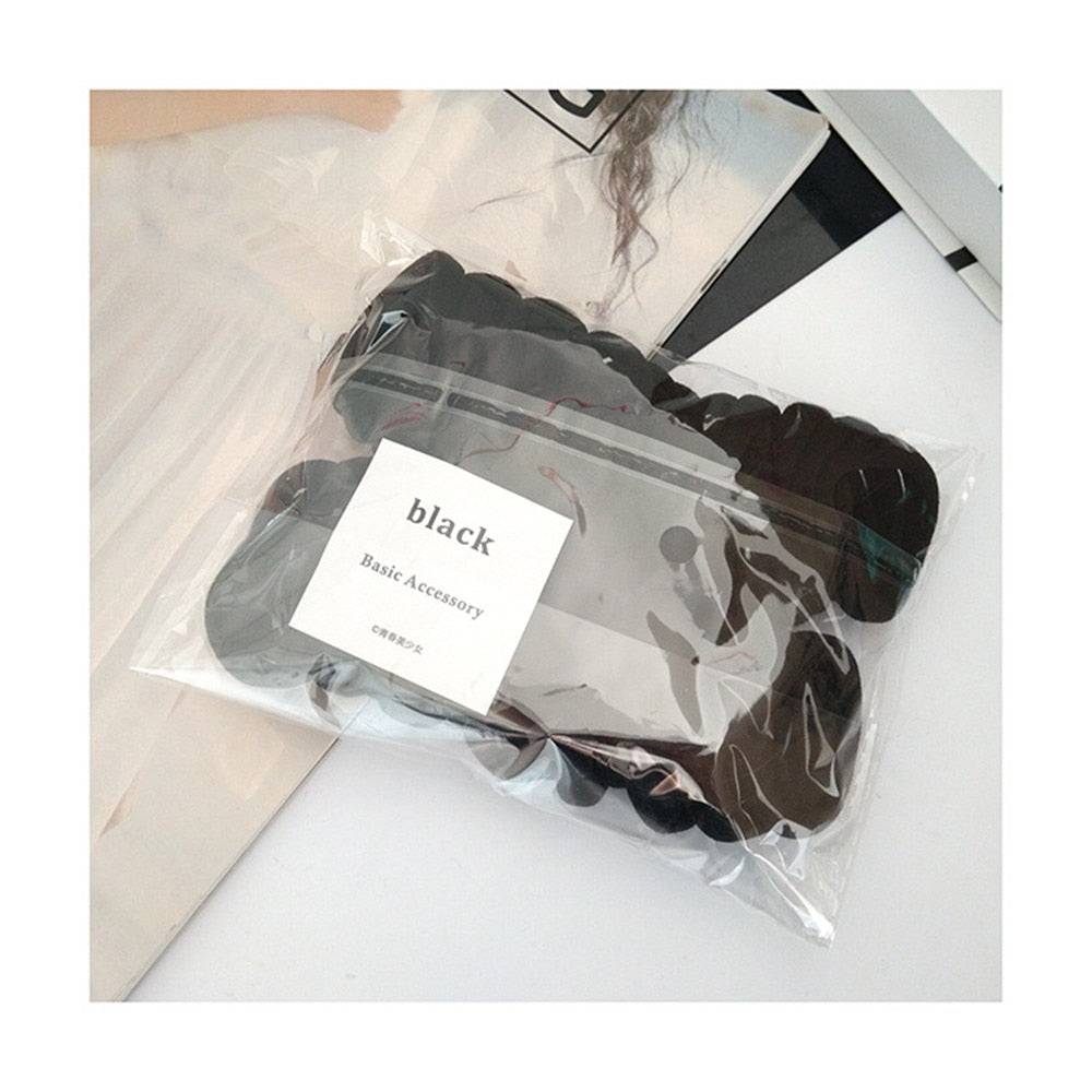 Premium Elastic Hair Bands: Versatile Stylish Hair Accessories 50Pcs FREE SHIPPING - The Little Market Shop