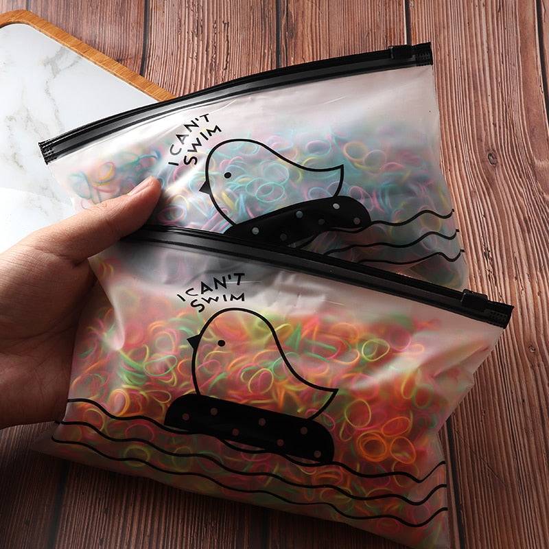Elastic Hair Bands Bulk Pack: 1000/2000 Pcs for Women and Girls' Ponytail Ties FREE SHIPPING - The Little Market Shop