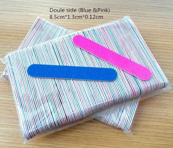 High-Quality Professional Nail Files - 100 Pcs Bulk Pack FREE SHIPPING - The Little Market Shop