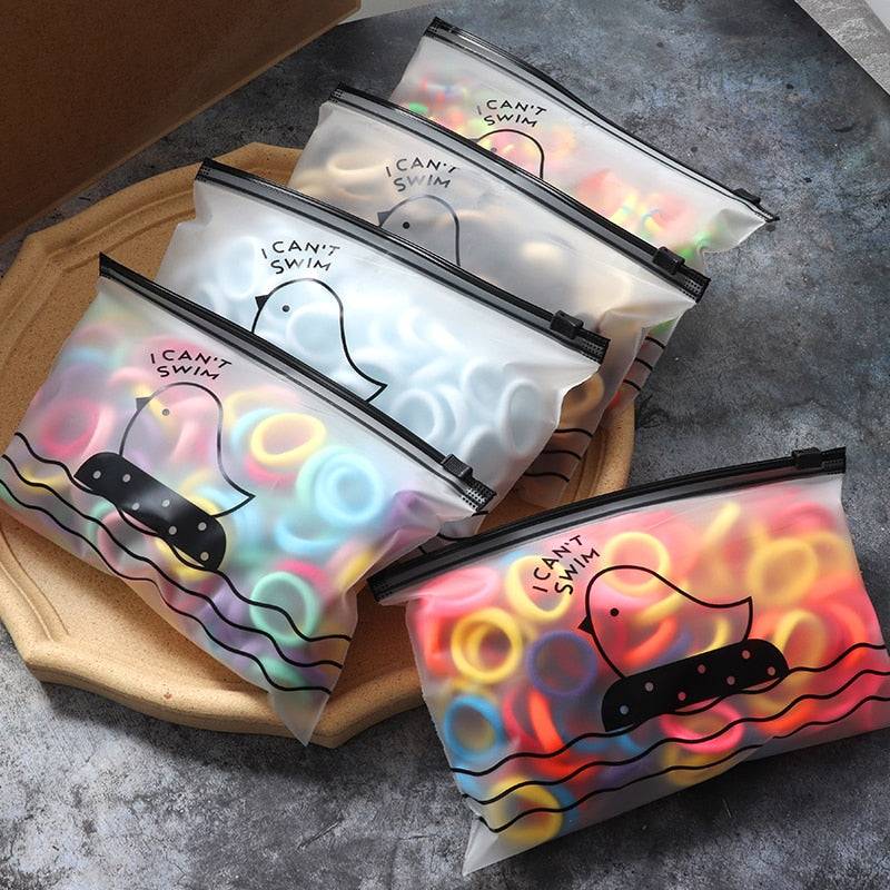 Premium Elastic Hair Bands: Versatile Stylish Hair Accessories 60 100pcs FREE SHIPPING - The Little Market Shop