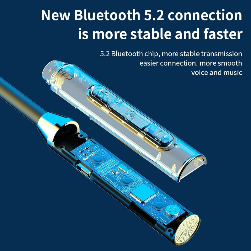 Wireless Bluetooth headset Neck type - The Little Market Shop