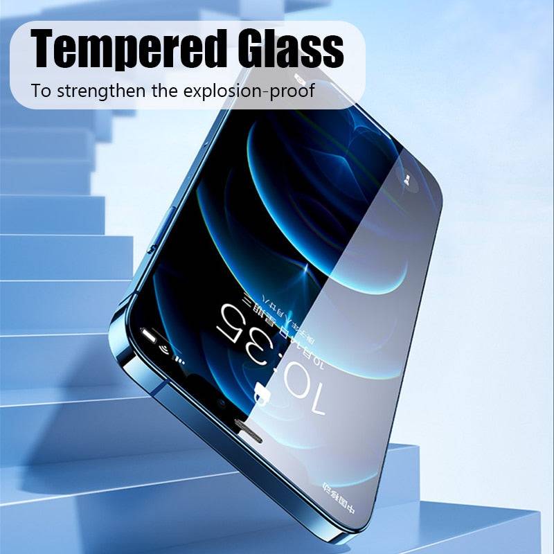 Protect Your iPhone with Crystal Clarity: Premium Tempered Glass Screen Protector 4PCS FREE SHIPPING - The Little Market Shop