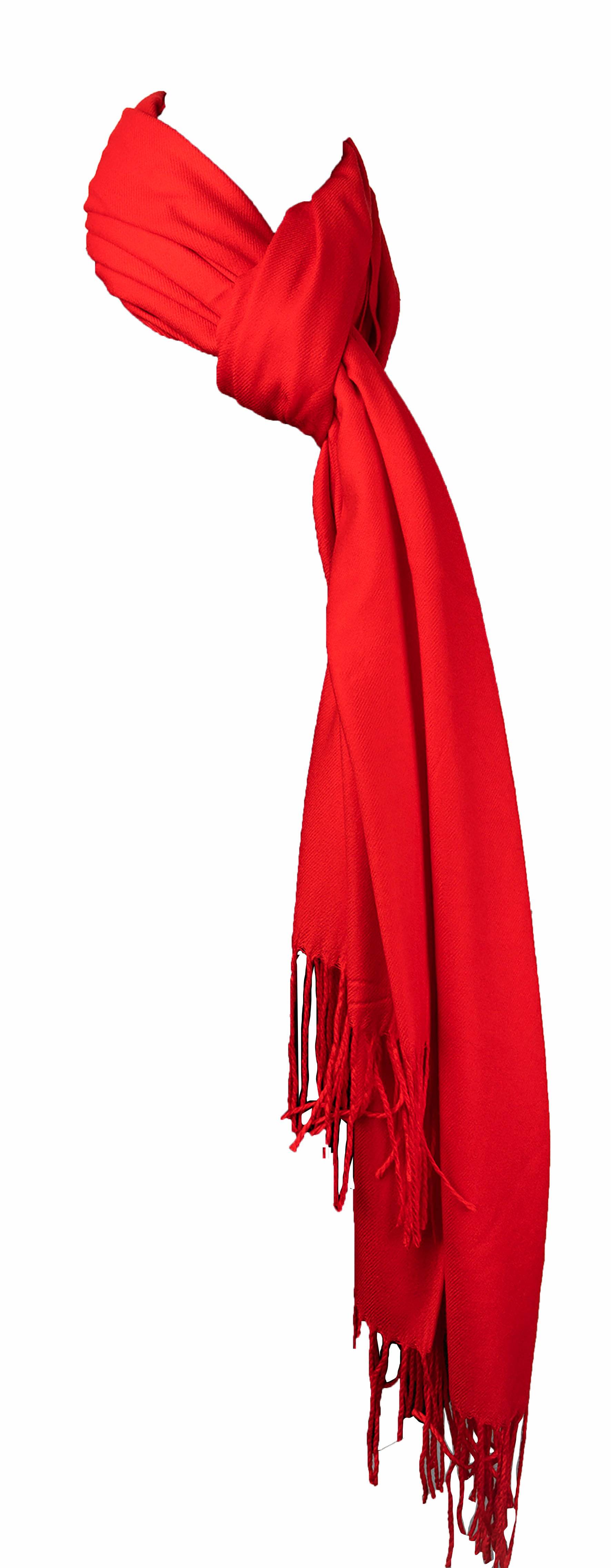 Red Cashmere Shaw Wrap in Elegance with our Luxurious, Warm, and Stylish scarf FREE SHIPPING - The Little Market Shop