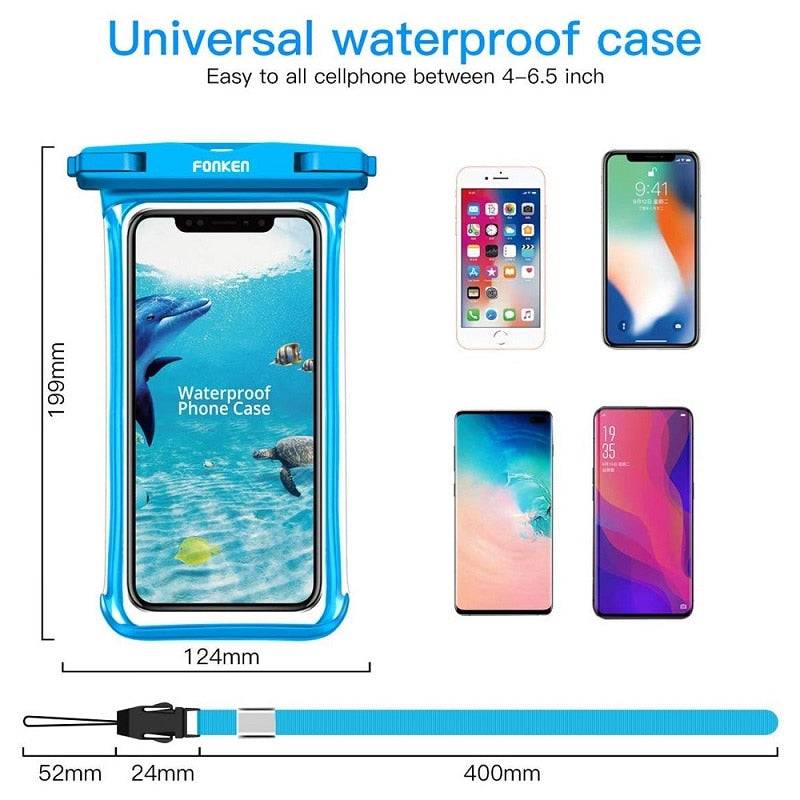 Waterproof iPhone Case: Keep Your Device Safe and Dry Anywhere, Anytime Samsung, Xiaomi FREE POSTAGE - The Little Market Shop
