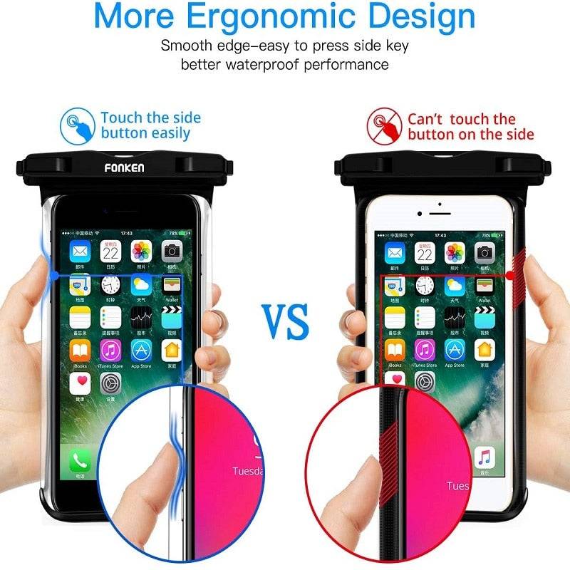 Waterproof iPhone Case: Keep Your Device Safe and Dry Anywhere, Anytime Samsung, Xiaomi FREE POSTAGE - The Little Market Shop