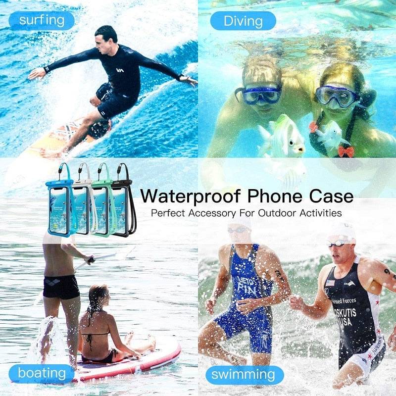 Waterproof iPhone Case: Keep Your Device Safe and Dry Anywhere, Anytime Samsung, Xiaomi FREE POSTAGE - The Little Market Shop