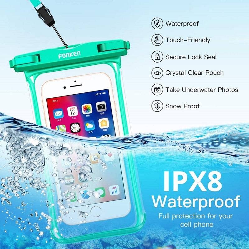 Waterproof iPhone Case: Keep Your Device Safe and Dry Anywhere, Anytime Samsung, Xiaomi FREE POSTAGE - The Little Market Shop