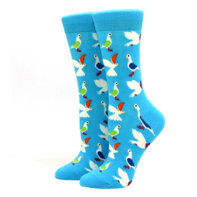 Women's Novelty Socks Fun and Fashionable Comfortable Ladies Socks with Personality FREE SHIPPING - The Little Market Shop