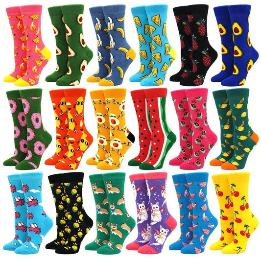 Women's Novelty Socks Fun and Fashionable Comfortable Ladies Socks with Personality FREE SHIPPING - The Little Market Shop