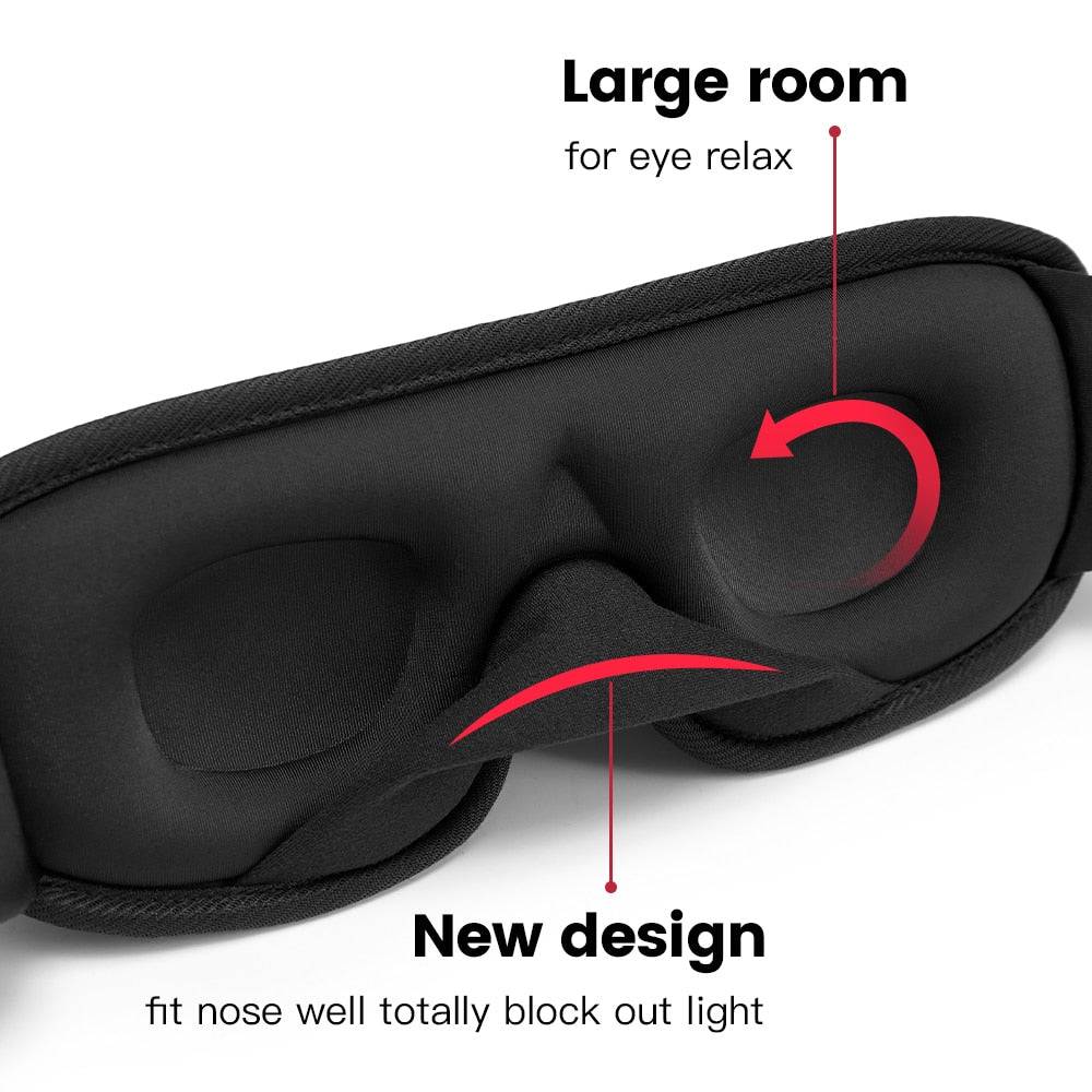 Eye Mask Upgrade Your Sleep Quality with Our Light-Blocking Eye Mask for Sleeping Travel sleep aid FREE SHIPPING - The Little Market Shop