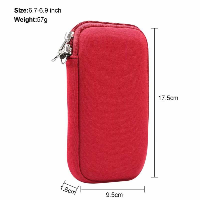 Waterproof Mobile Phone Bag Pouch for iPhone Samsung Huawei Xiaomi Shockproof Mobile Phone Case with Shoulder StrapUniversal 4.7-7.2 inch - The Little Market Shop