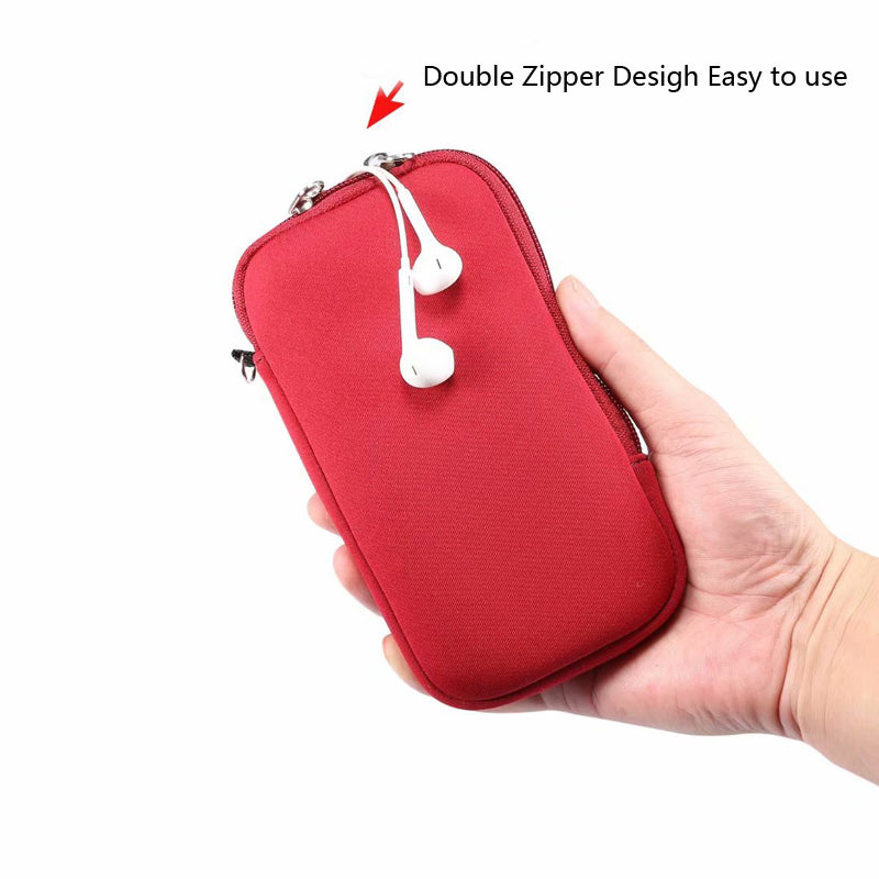 Waterproof Mobile Phone Bag Pouch for iPhone Samsung Huawei Xiaomi Shockproof Mobile Phone Case with Shoulder StrapUniversal 4.7-7.2 inch - The Little Market Shop