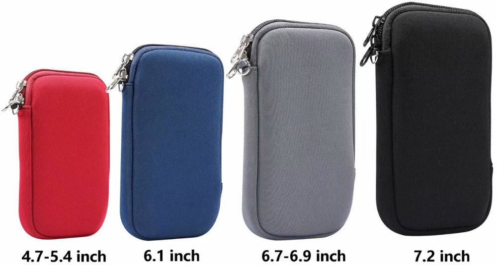 Waterproof Mobile Phone Bag Pouch for iPhone Samsung Huawei Xiaomi Shockproof Mobile Phone Case with Shoulder StrapUniversal 4.7-7.2 inch - The Little Market Shop