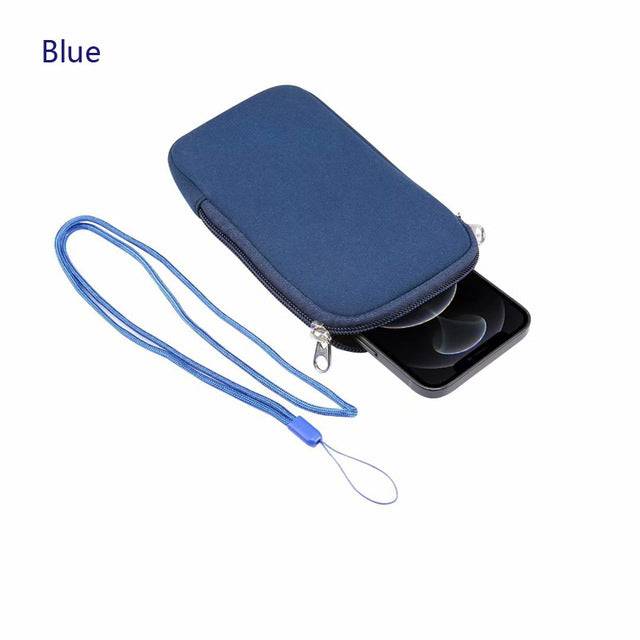 Waterproof Mobile Phone Bag Pouch for iPhone Samsung Huawei Xiaomi Shockproof Mobile Phone Case with Shoulder StrapUniversal 4.7-7.2 inch - The Little Market Shop