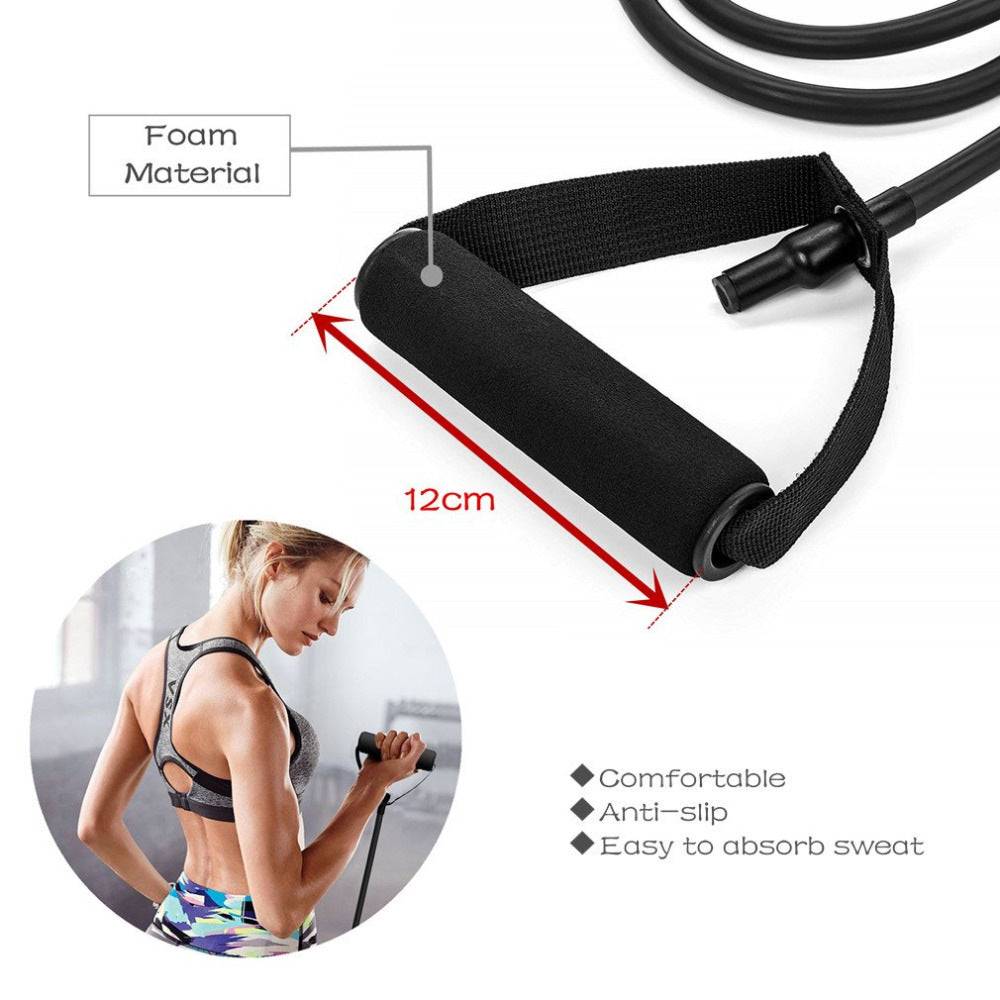 Resistance Bands with Handles - for Home Workouts and Strength Training - The Little Market Shop