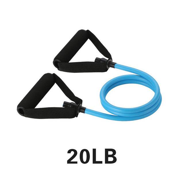 Resistance Bands with Handles - for Home Workouts and Strength Training - The Little Market Shop