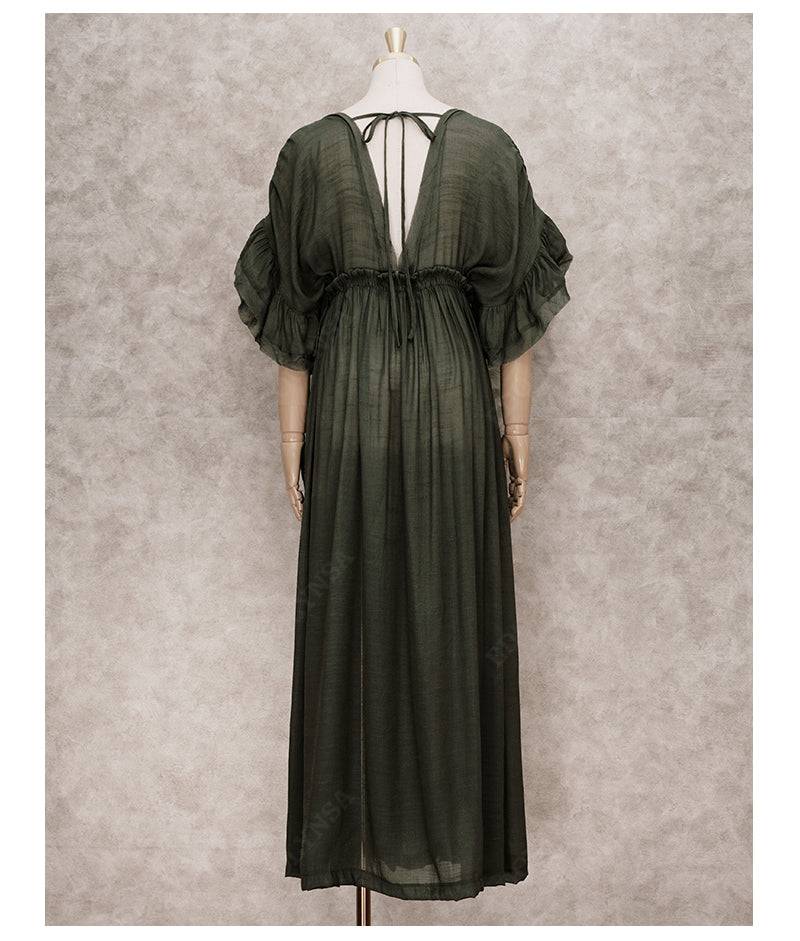 Stay Stylish on the Shore: Women's Casual Tunic Beach Dress for Effortless Summer Chic - The Little Market Shop