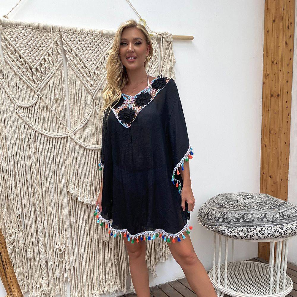 Women's Beach Bikini Cover Up - Womens Beachwear Cover Up - The Little Market Shop