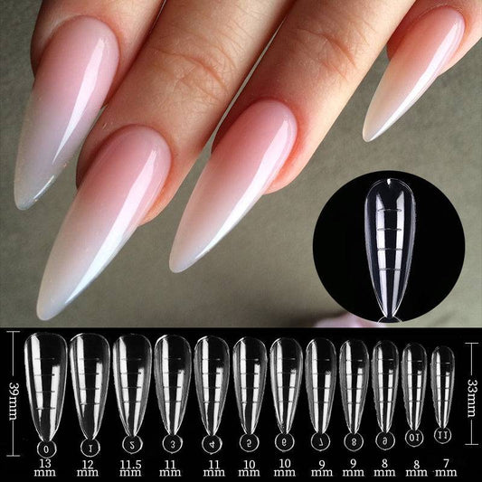 Acrylic Nails Extension Nail Tips Transform Your Nails Today Achieve Stunning Long-Lasting FREE POSTAGE - The Little Market Shop
