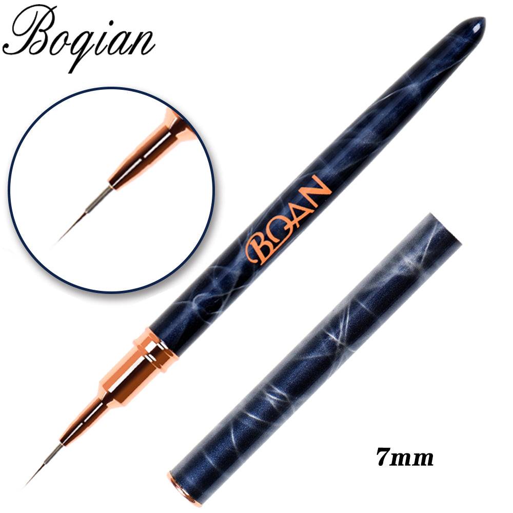 Marbled Nail Brushes For Manicure , Acrylic , Gel Extension Pen Nail Polish Painting Drawing Brush - The Little Market Shop