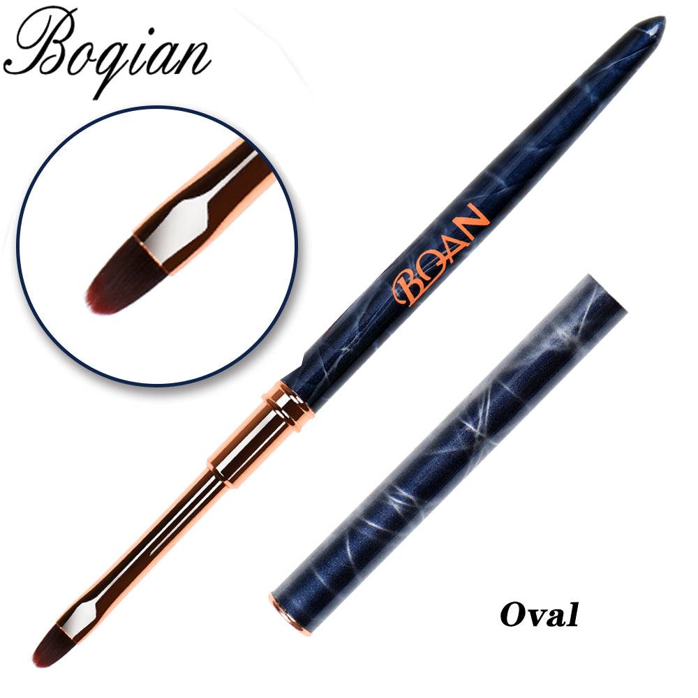 Marbled Nail Brushes For Manicure , Acrylic , Gel Extension Pen Nail Polish Painting Drawing Brush - The Little Market Shop